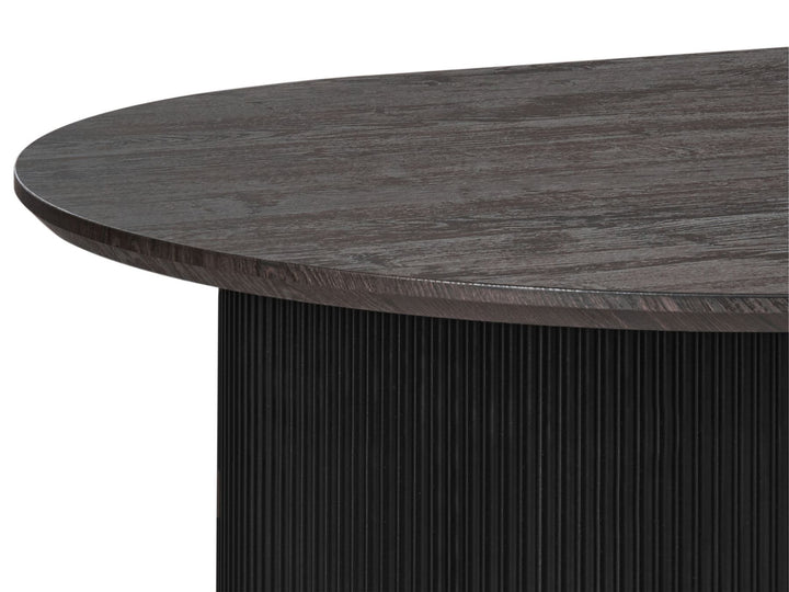 Dining Table 180 x 90 cm Black Xan