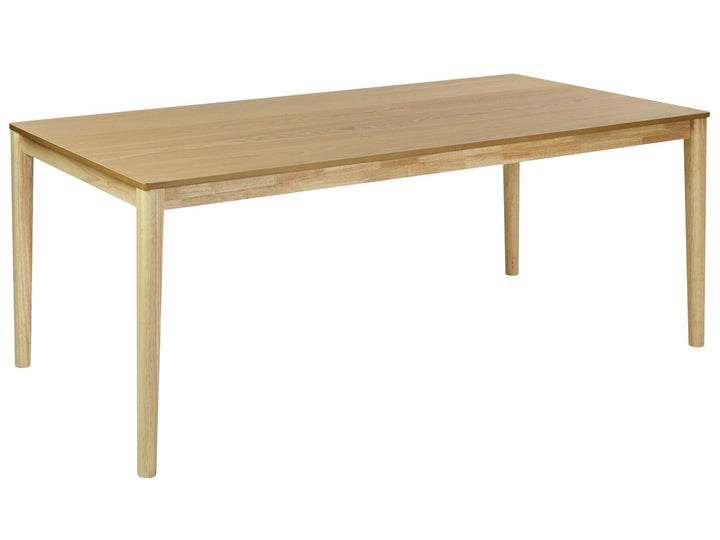 Dining Table 200 x 100 cm Light Wood Ermelo