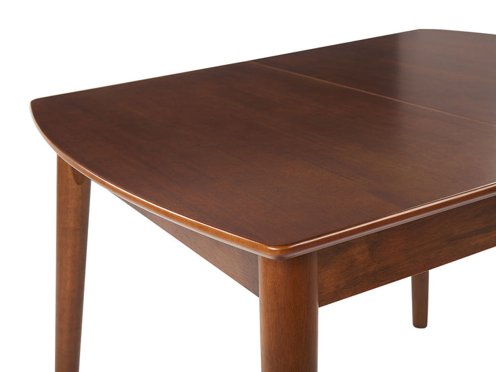 Extending Dining Table 100/130 x 80 cm Dark Wood Easley