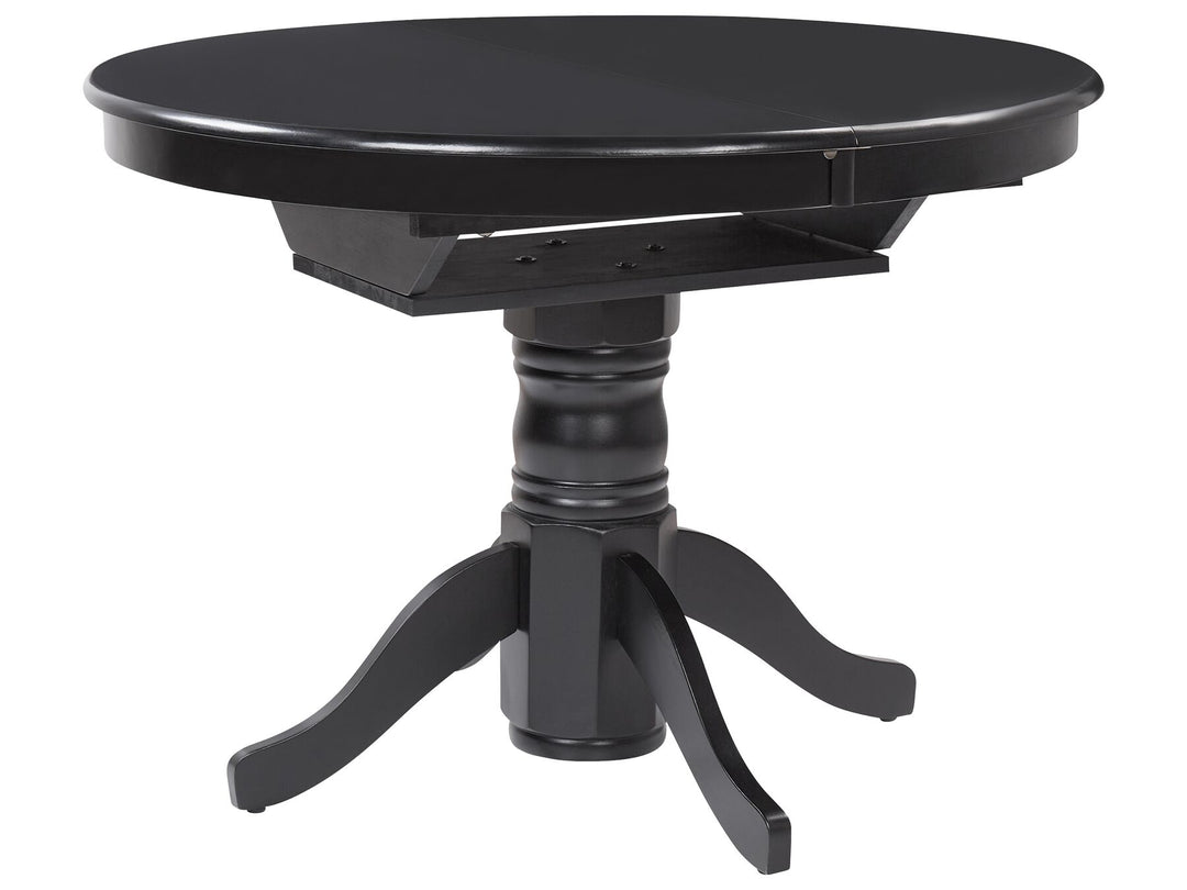 Extending 6 Seater Dining Table  Black Paola