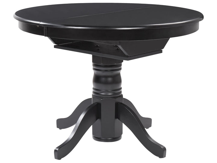 Extending 6 Seater Dining Table  Black Paola