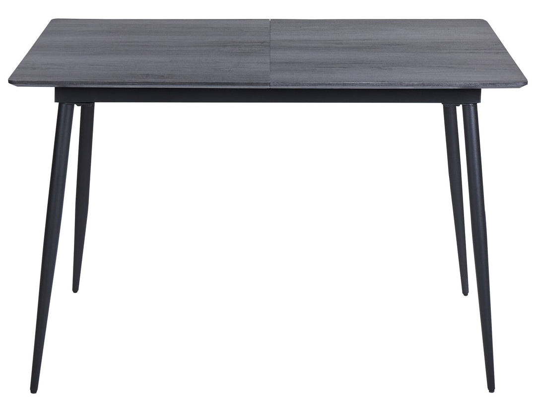 Extending Dining Table 120/160 x 80 cm Grey Murchison