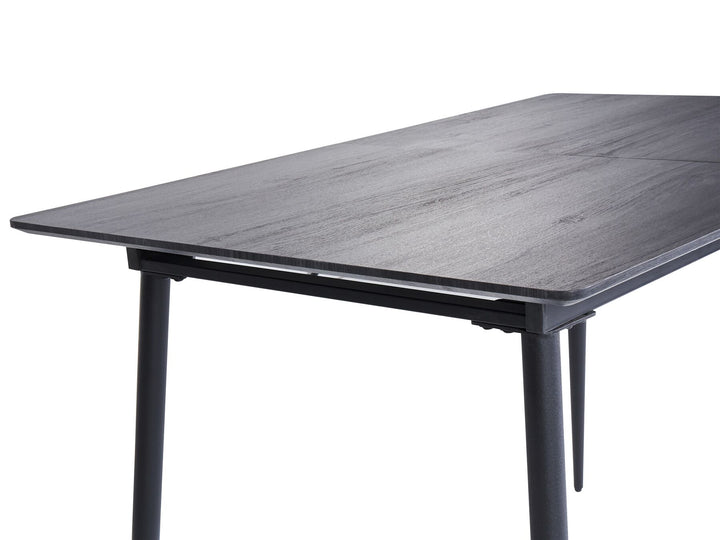 Extending Dining Table 120/160 x 80 cm Grey Murchison