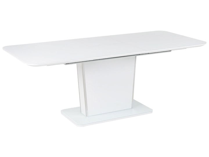 Extending Dining Table 160/200 x 90 cm White Sherlock