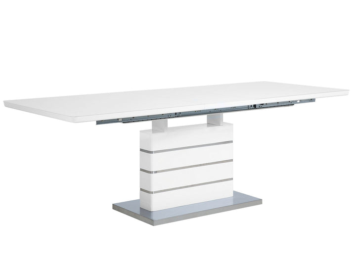 Extending Dining Table 180/220 x 90 cm White Hamler