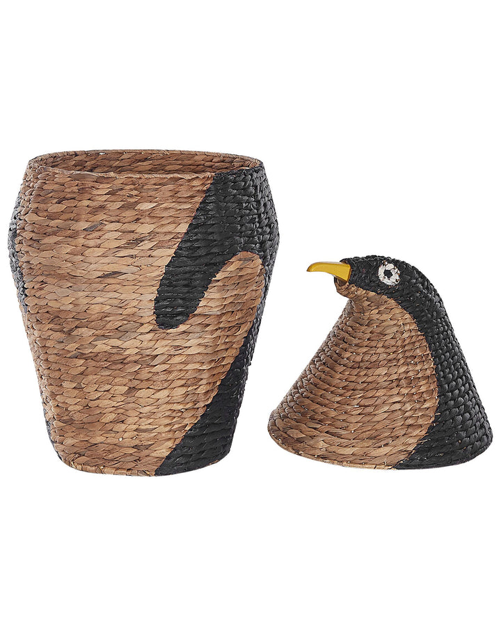 Water Hyacinth Wicker Penguin Basket Natural Hadzabe