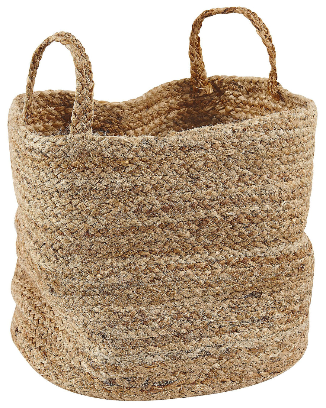 Set of 2 Jute Baskets Sand Beige Kaella