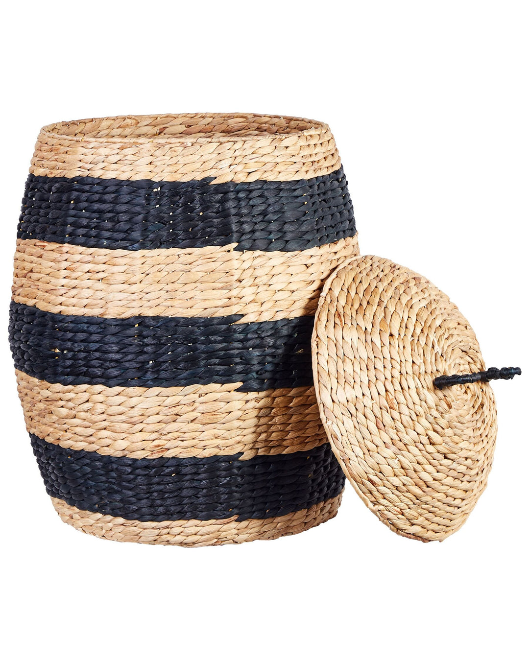 Water Hyacinth Wicker Bee Basket Natural Knysna