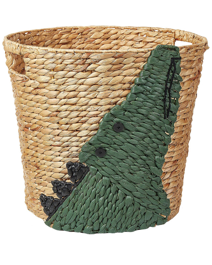 Water Hyacinth Wicker Crocodile Basket Natural Loxton