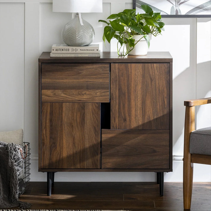 Modern Cabinet Dark Walnut Murrell