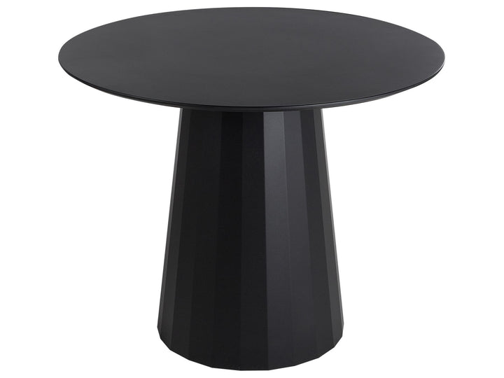 Round Dining Table ⌀ 100 cm Black Lexington