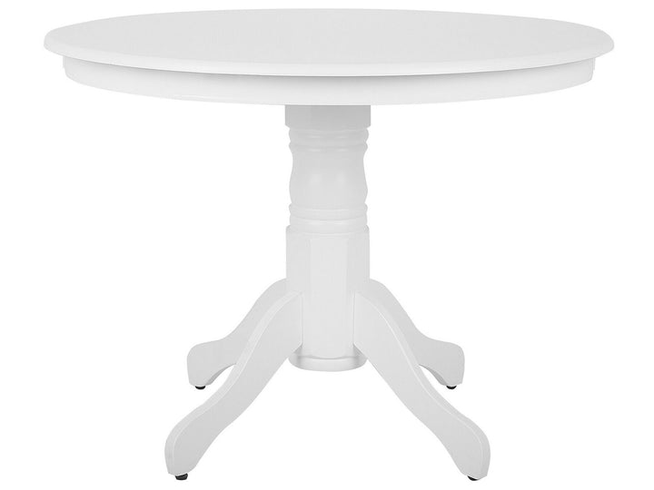 4 Seater Round Dining Table White Krishina