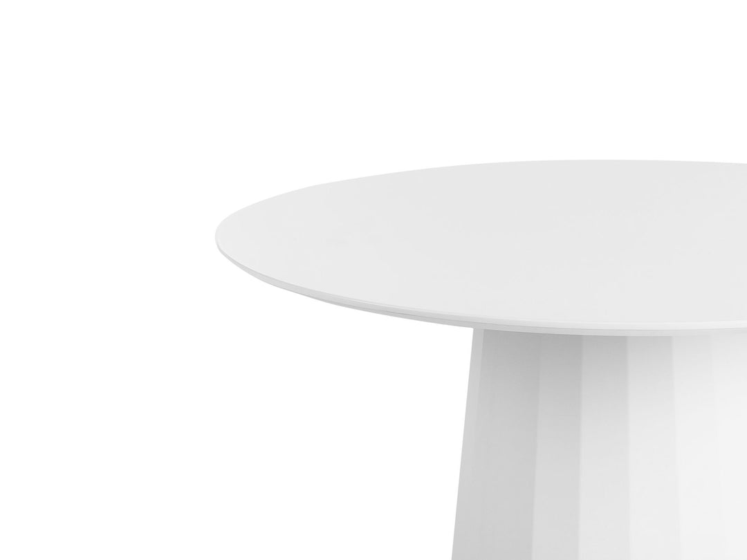 Round Dining Table ⌀ 100 cm White Lexington