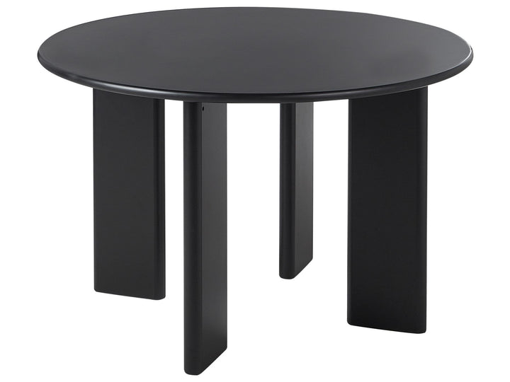 Round Dining Table ⌀ 120 cm Black Cazden