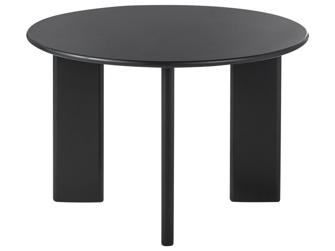 Round Dining Table ⌀ 120 cm Black Cazden