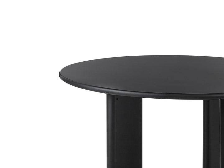 Round Dining Table ⌀ 120 cm Black Cazden