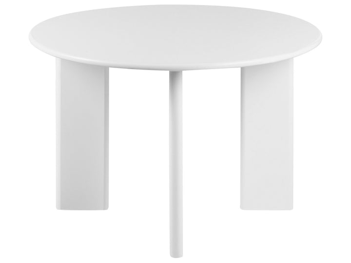 4 Seater Round Dining Table  White Cazden