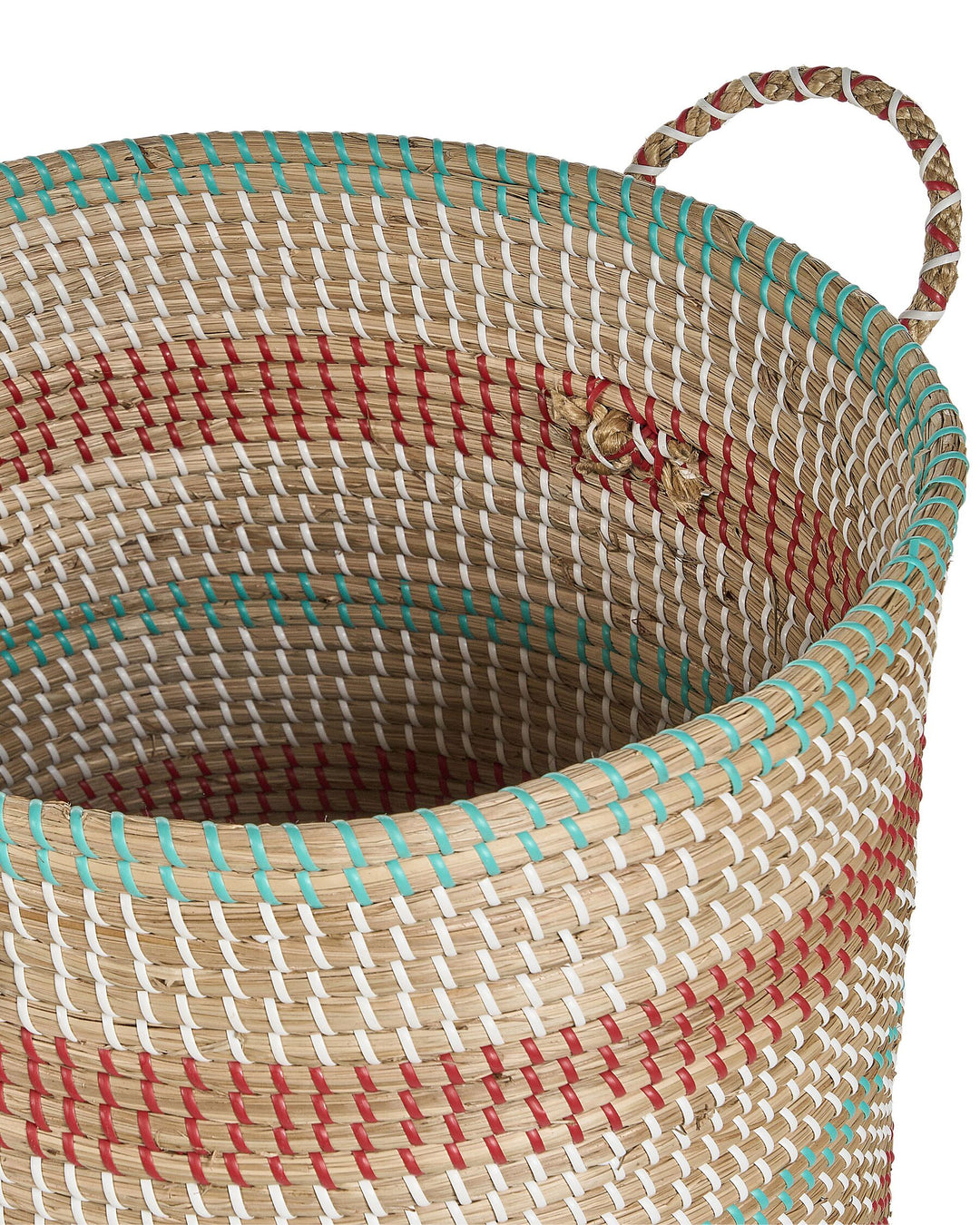 Seagrass Basket with Lid Light Sadec