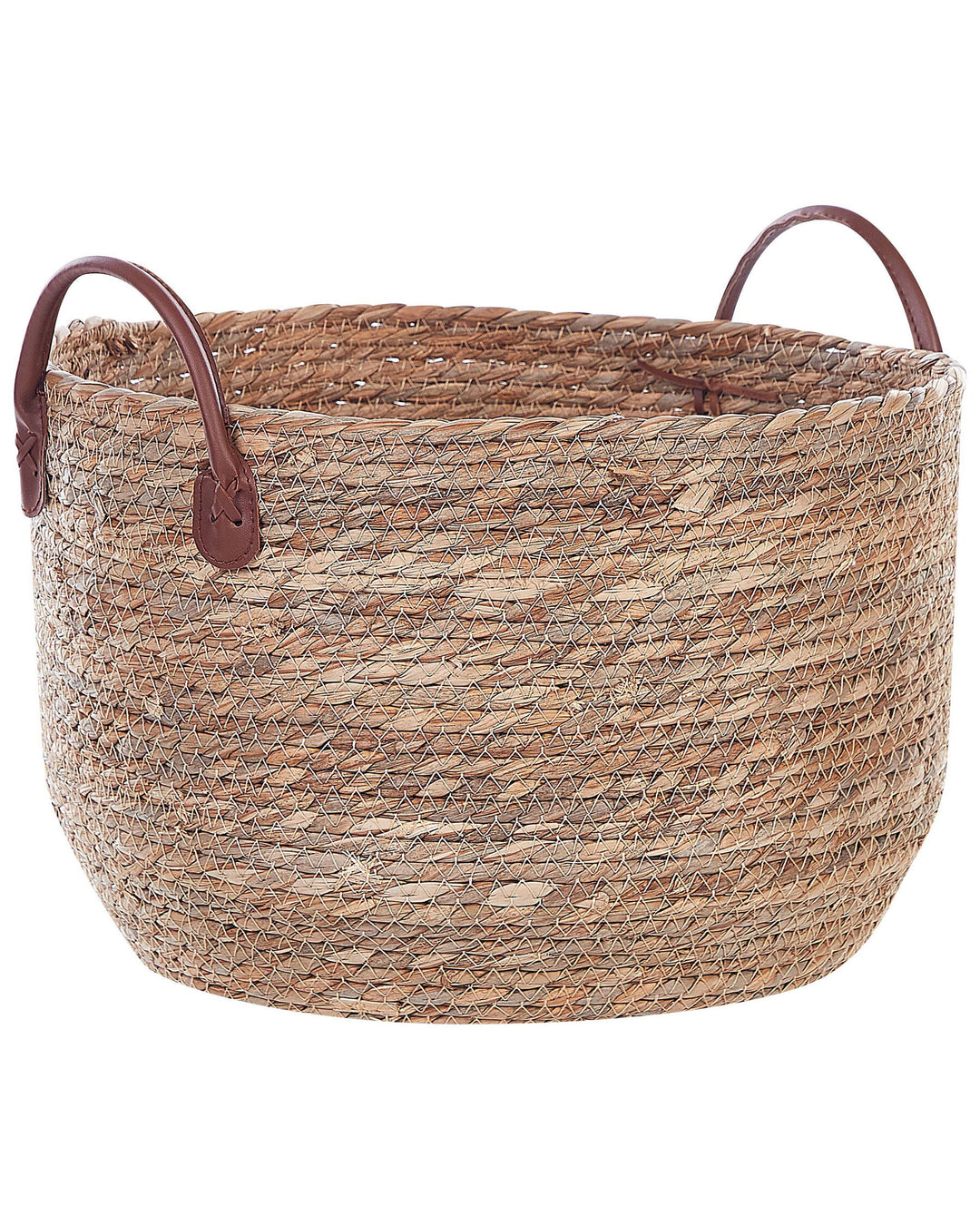 Set of 3 Seagrass Baskets Natural Sayjar