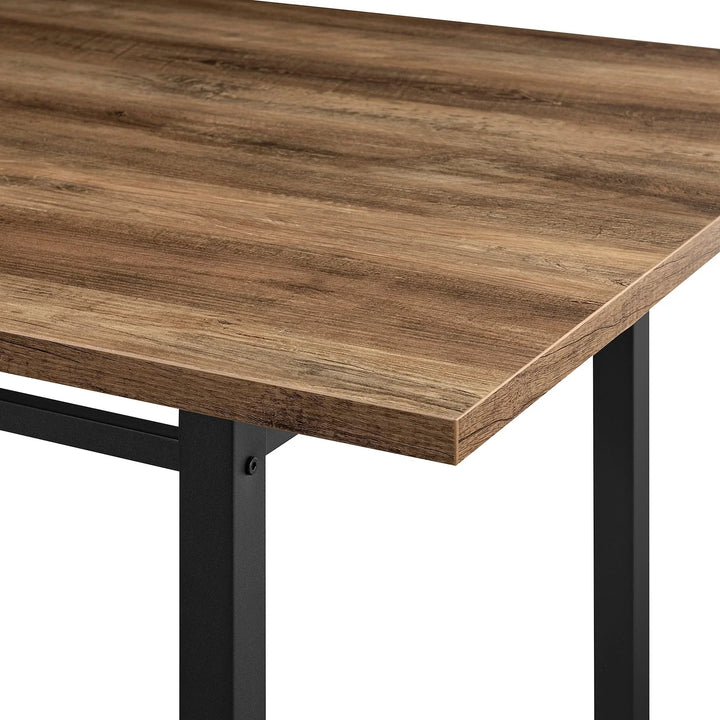 Wood and Metal Dining Table Winfield