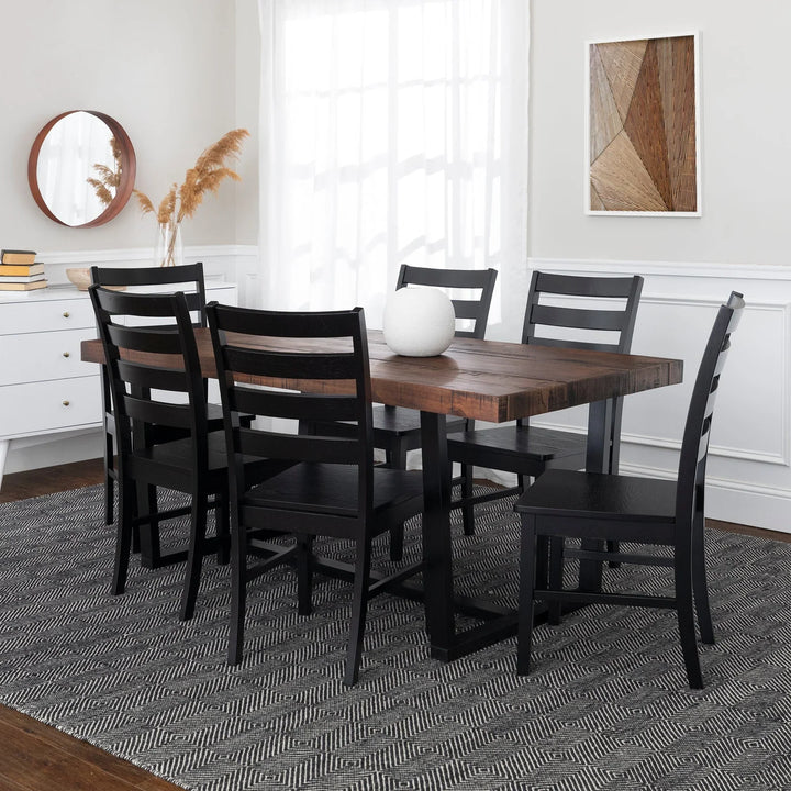 6 Seater Mahogany Dining Set Milore