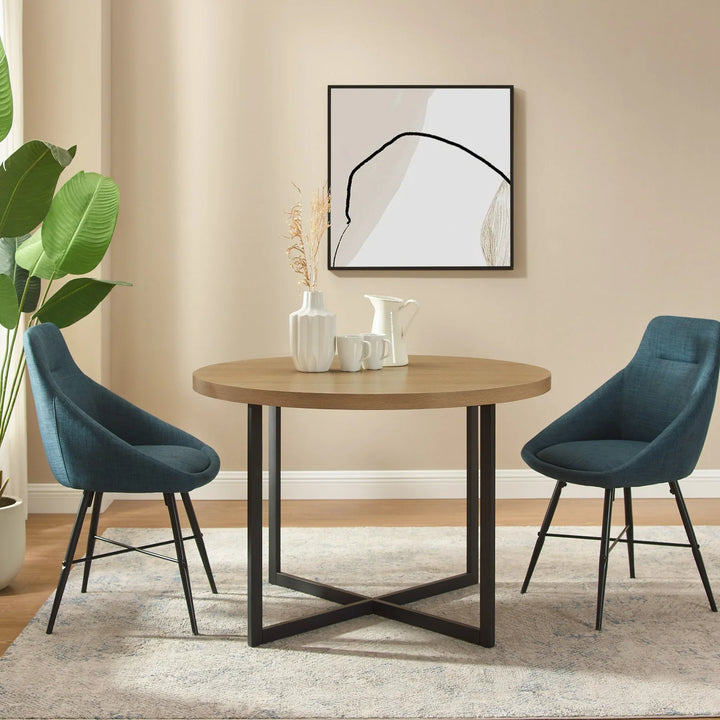 Modern Round Dining Table Winfield