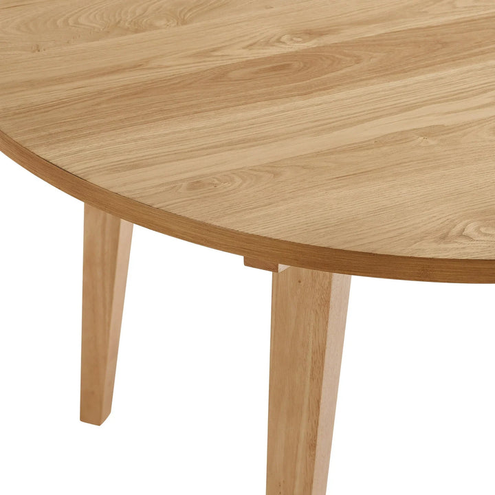 Oak Round Dining Table Camaran