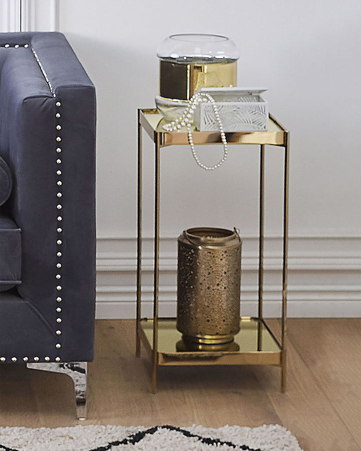 Side Table Gold Alsea Big