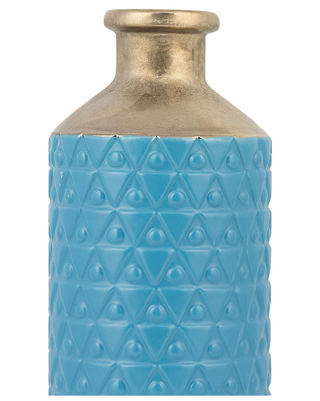 Stoneware Decorative Vase 39 cm Blue Arsin