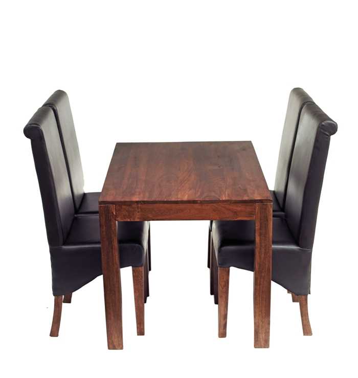 Dark Mango Small Dining Table (120cm) Toko