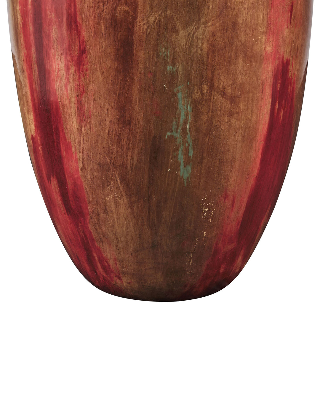 Terracotta Decorative Vase 65 cm Brown Himera