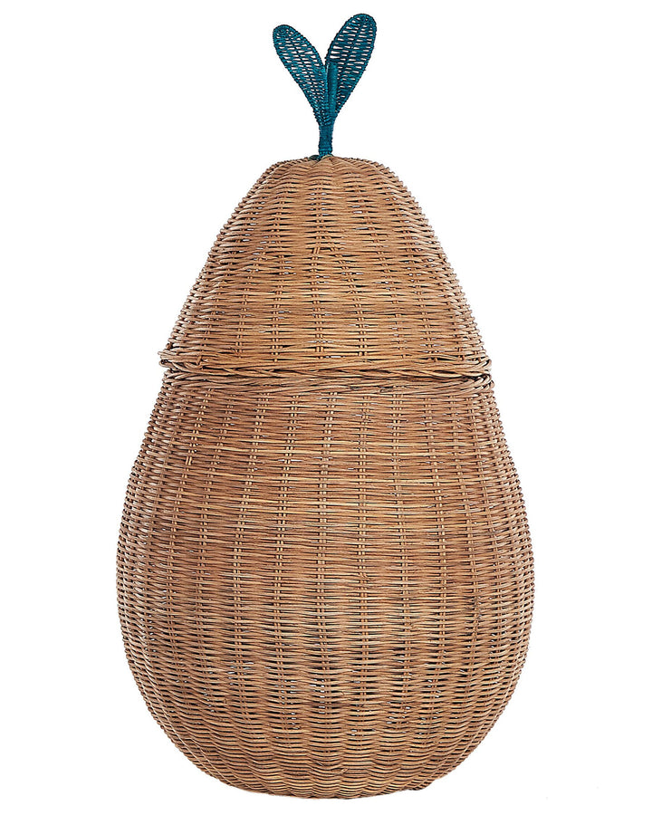 Rattan Pear Basket Natural Vagsoy