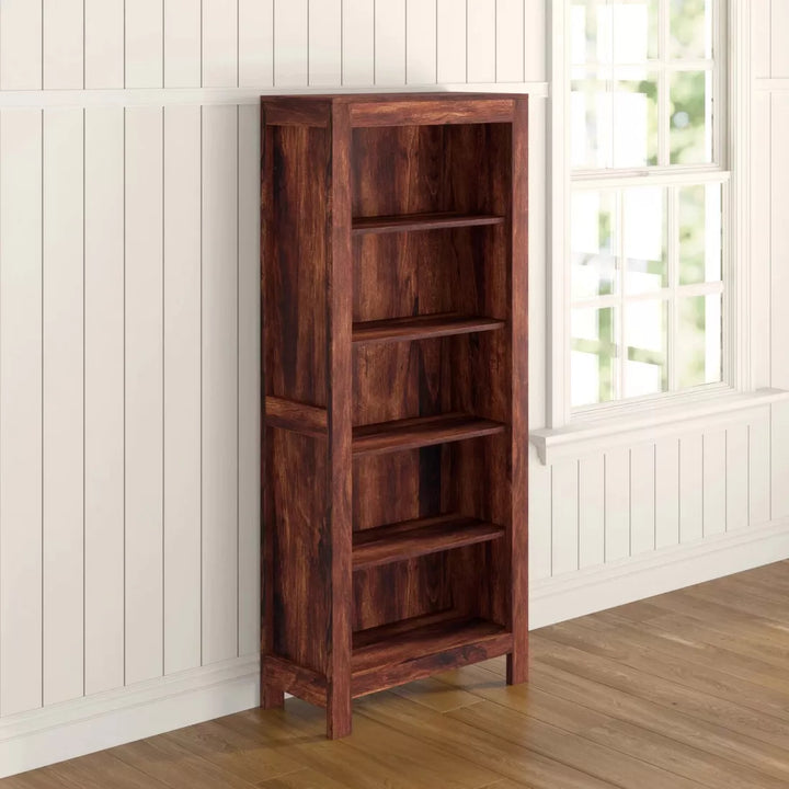 Dark Mango Large Open Bookcase Toko