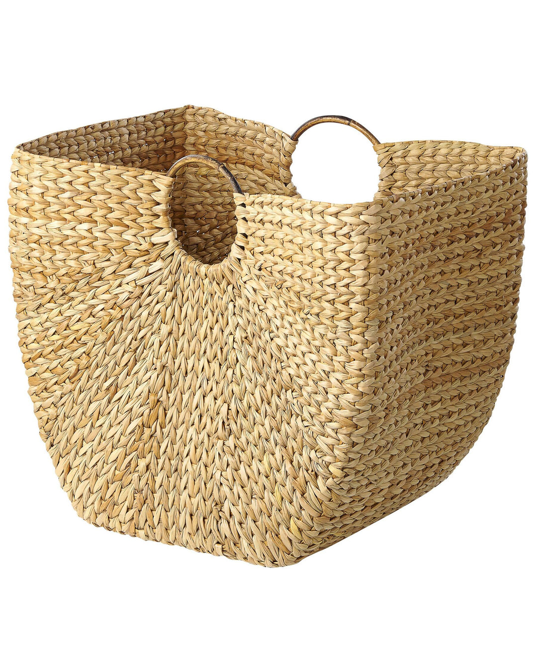 Water Hyacinth Basket Natural Washuk