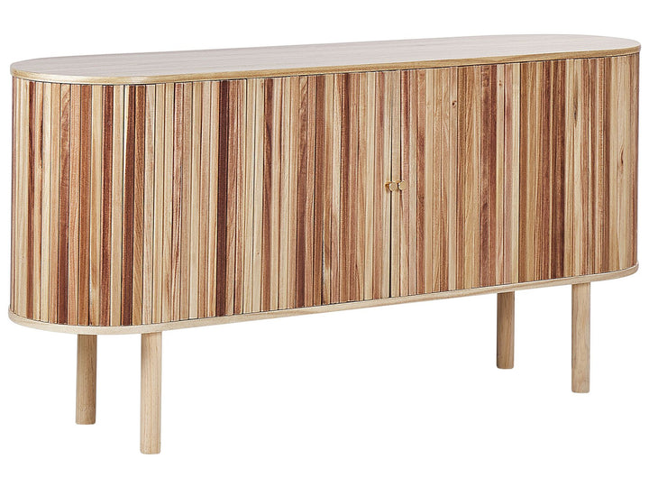 Wooden 2 Door Sideboard 75 cm Light Manana