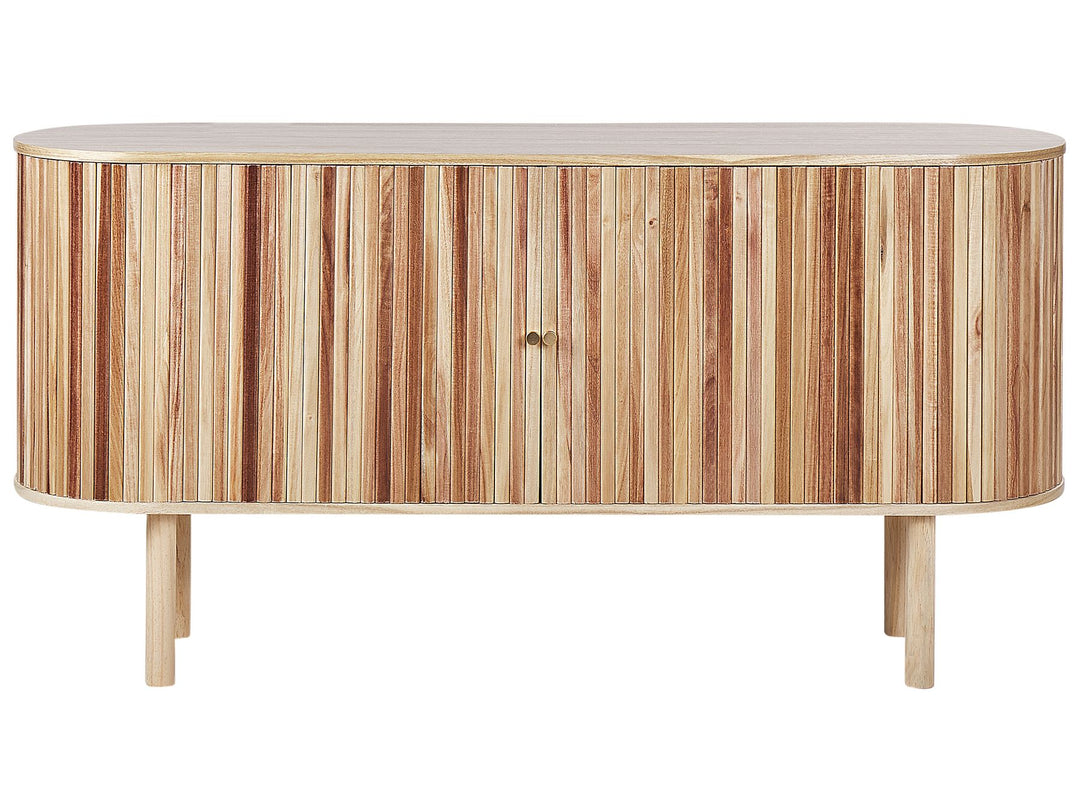 Wooden 2 Door Sideboard 75 cm Light Manana