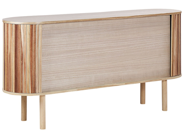 Wooden 2 Door Sideboard 75 cm Light Manana