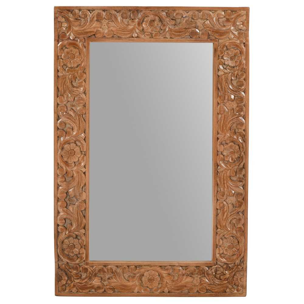 Artwork Mango Wood Mirror