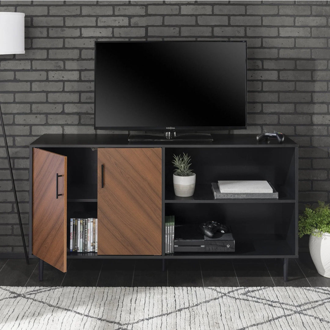 2 Door Sideboard Black Yaelle