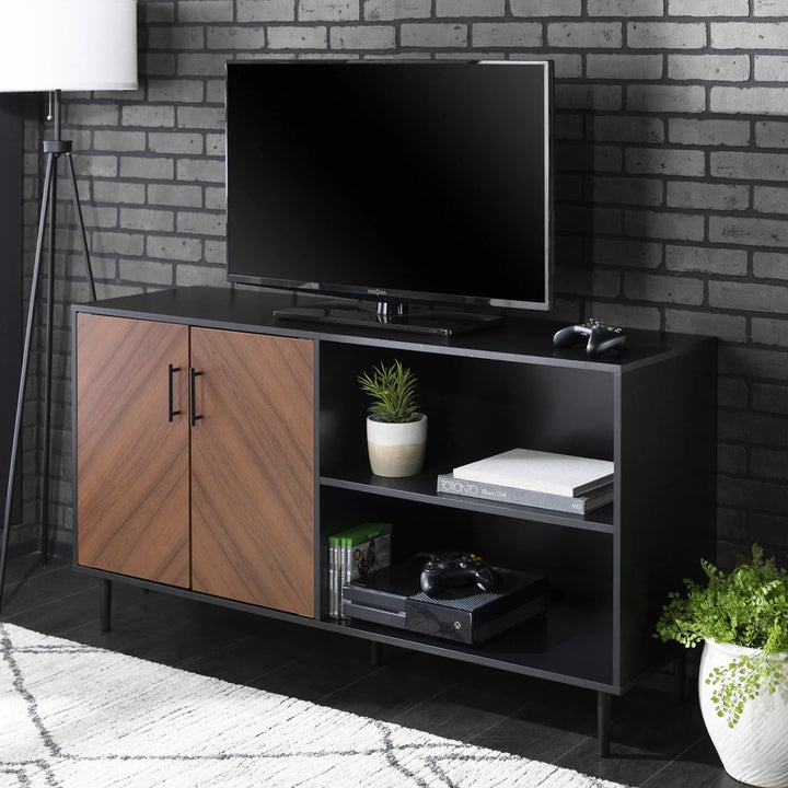 2 Door Sideboard Black Yaelle