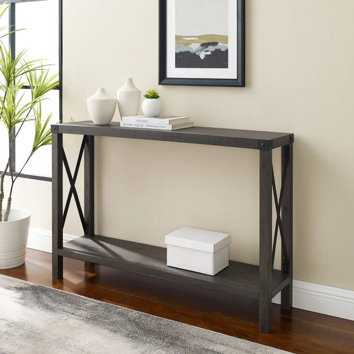 Metal Console Table Sable Jaxi