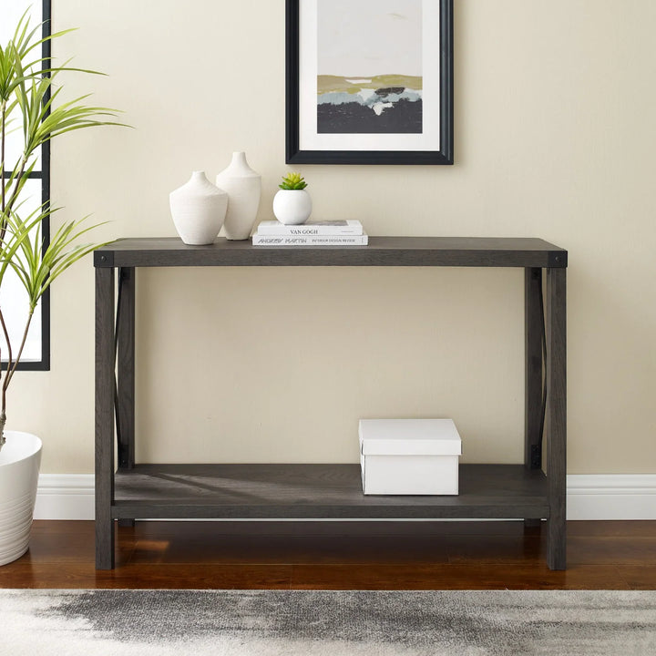 Metal Console Table Sable Jaxi