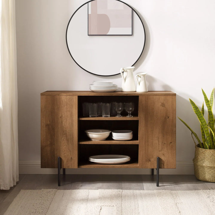 Modern Console Table English Oak Arthurs