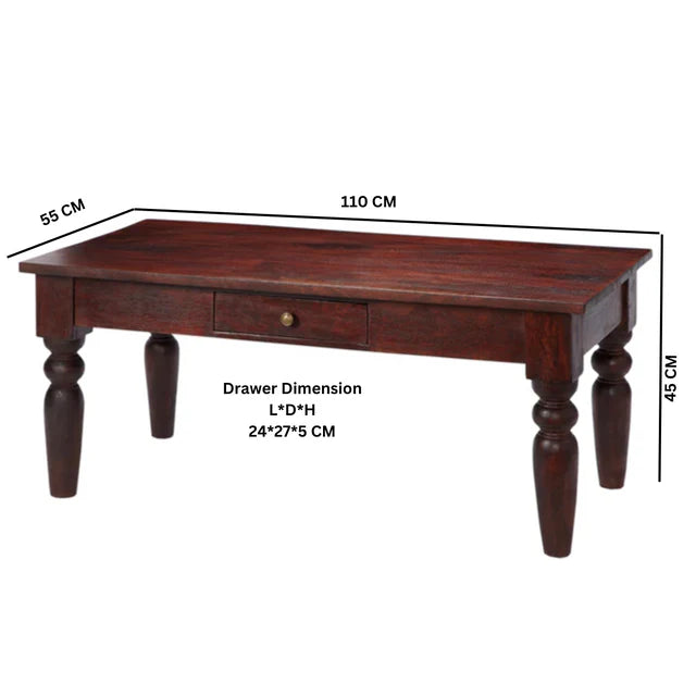 Dark Mango Coffee Table Jaipur