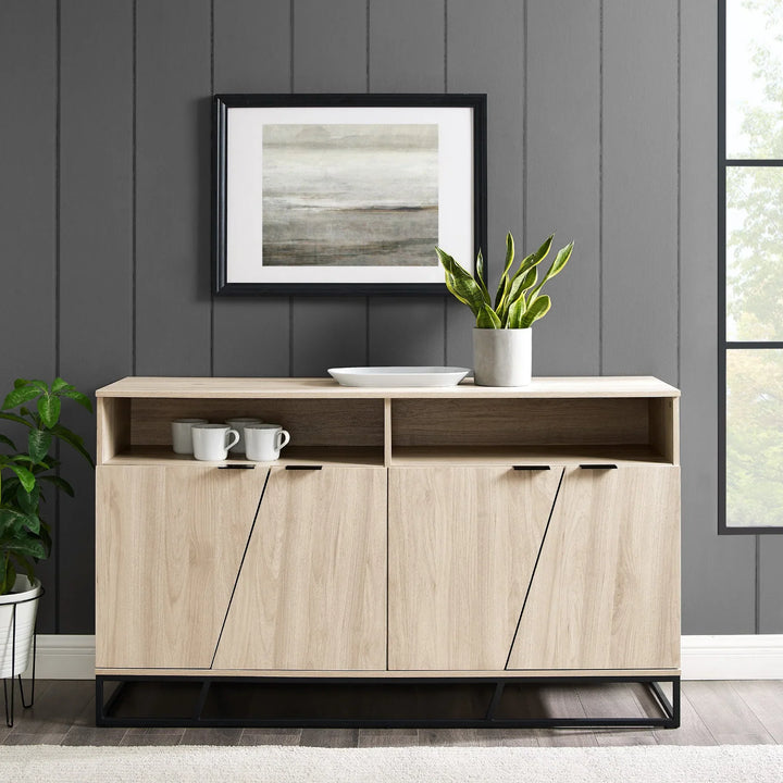 4 Door Sideboard Birch Rosdorf