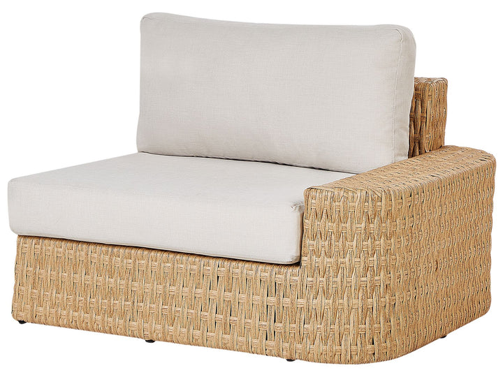 Oliveri 4 Seater PE Rattan Garden Corner Lounge Set Beige