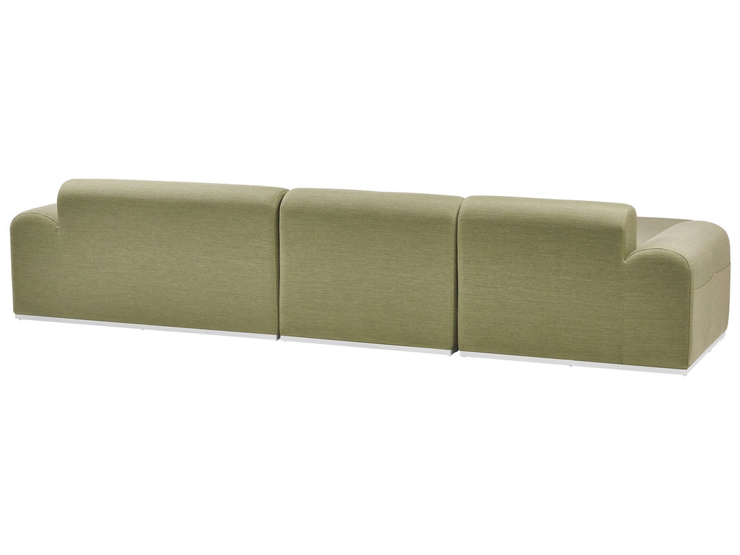 Battifollo 7 Seater Modular Garden Lounge Set Olive Green