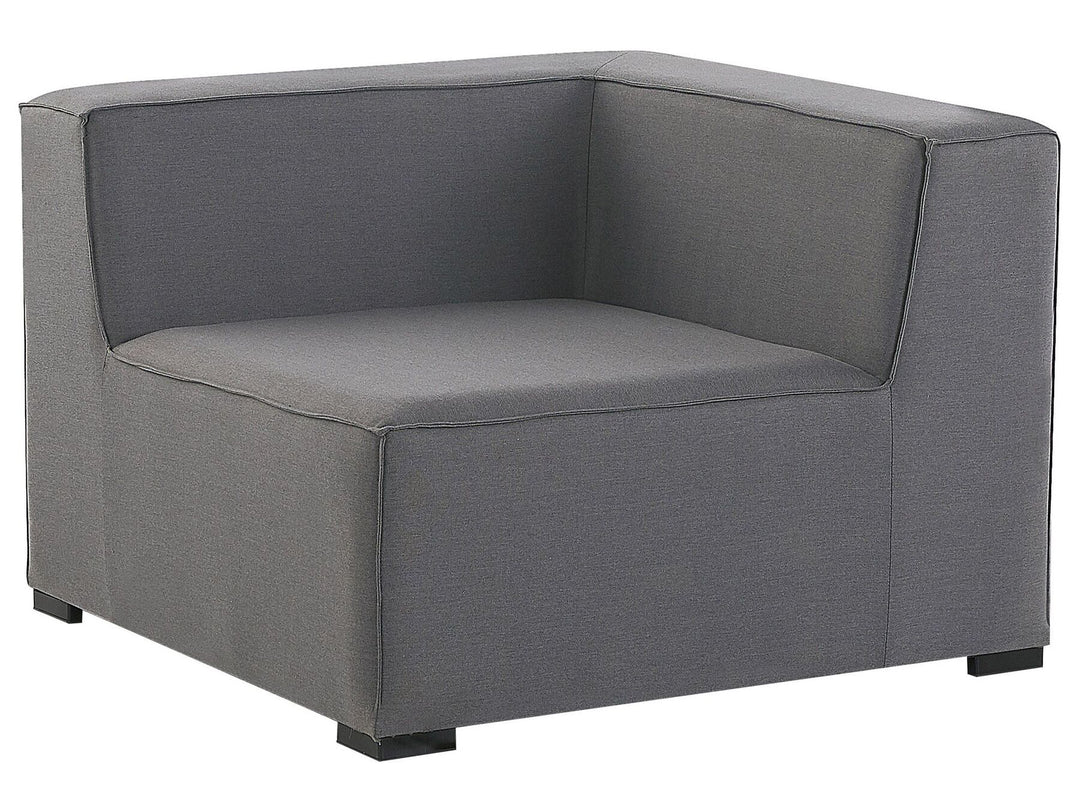 Arezzo Left Hand 7 Seater Modular Garden Corner Lounge Set Grey