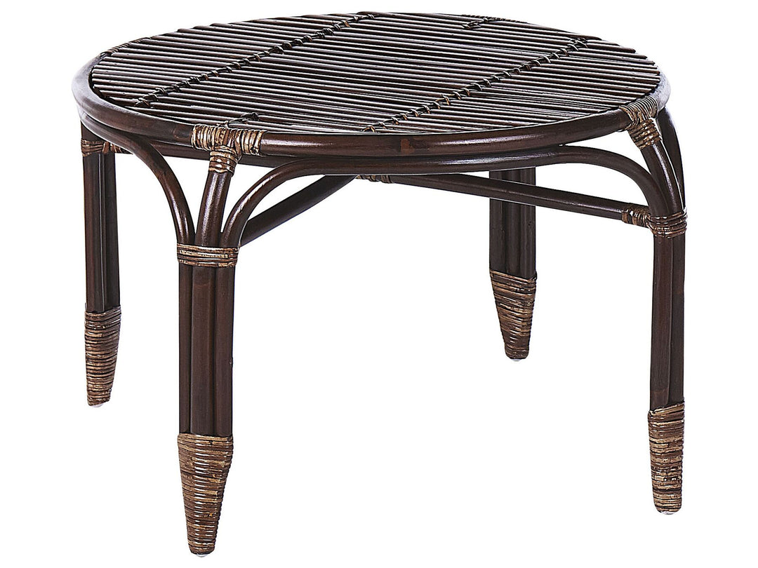 Brindisi 4 Seater Rattan Garden Lounge Set Dark Brown