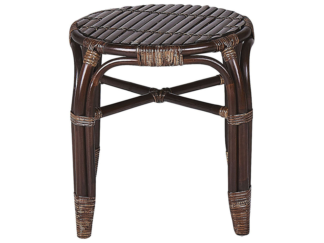 Brindisi 4 Seater Rattan Garden Lounge Set Dark Brown